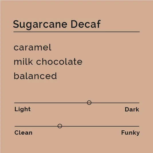 Sugarcane Decaf packaging