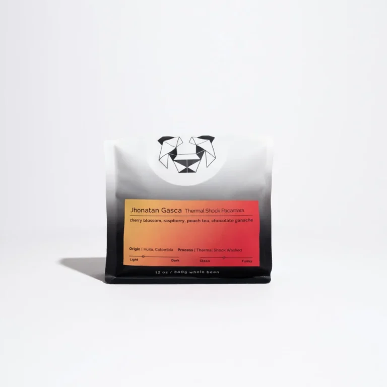 Jhonatan Gasca – Thermal Shock Pacamara packaging