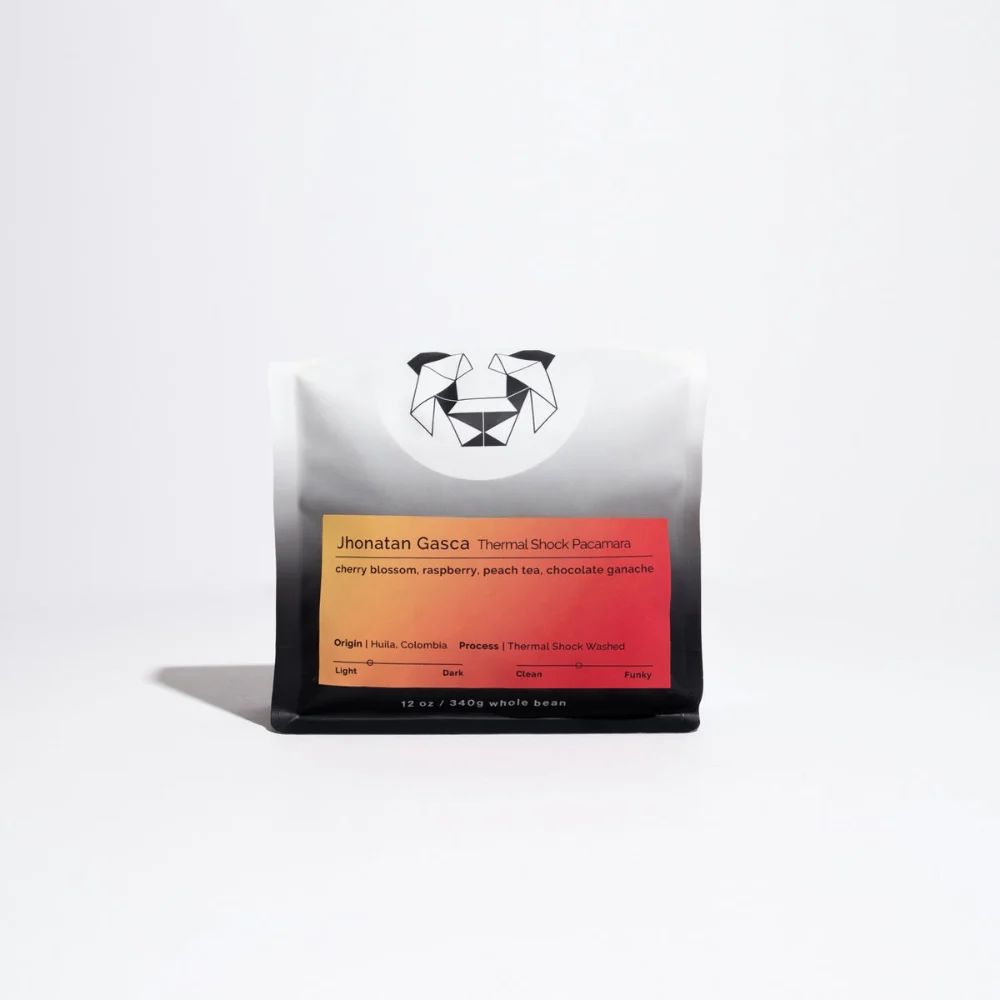 Jhonatan Gasca – Thermal Shock Pacamara packaging
