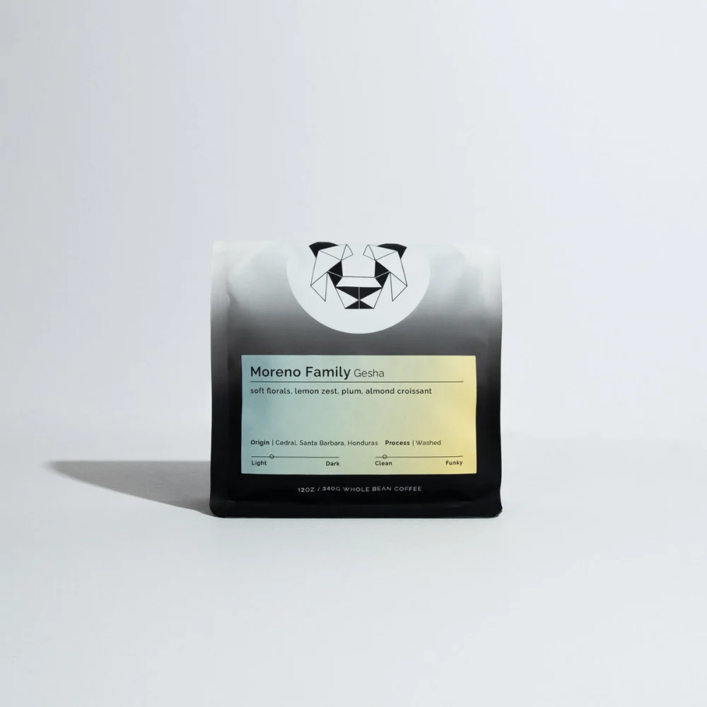Moreno Family – Gesha packaging
