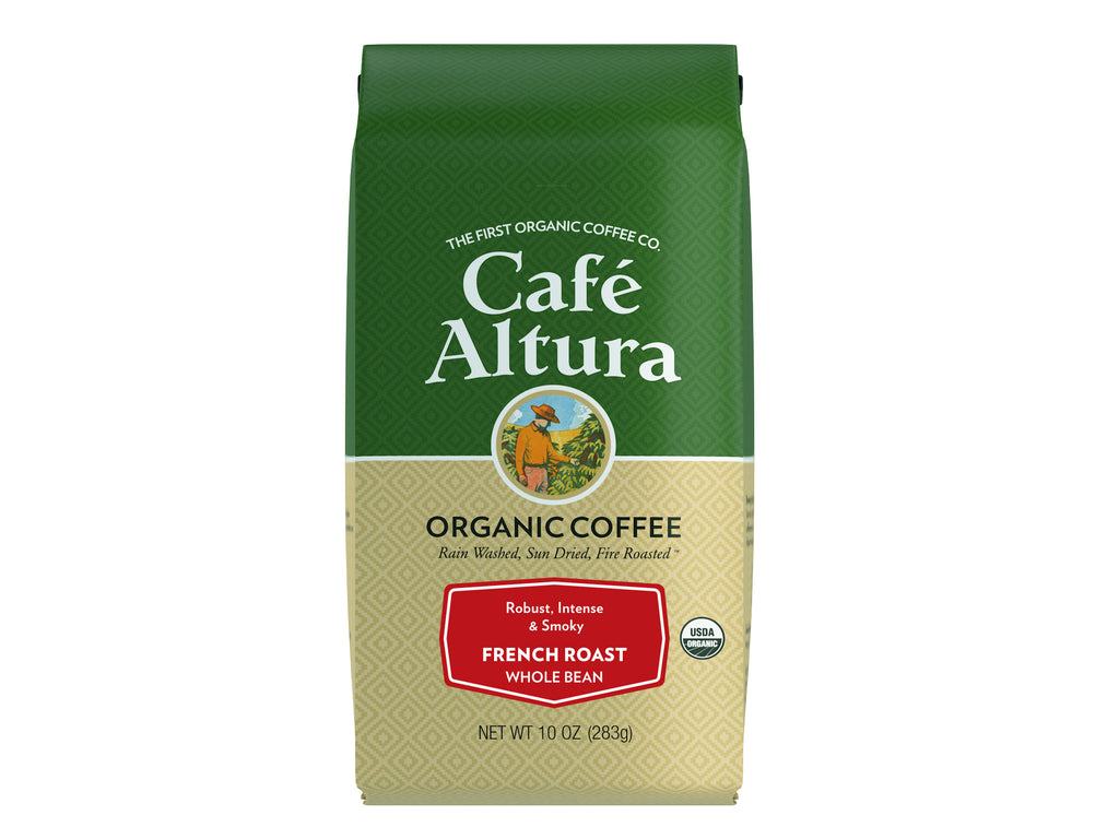 Organic French Roast packaging