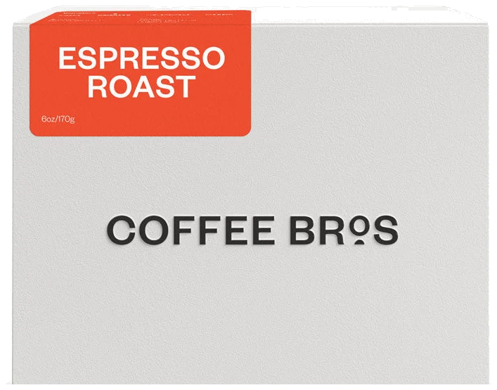 Espresso Roast Coffee packaging