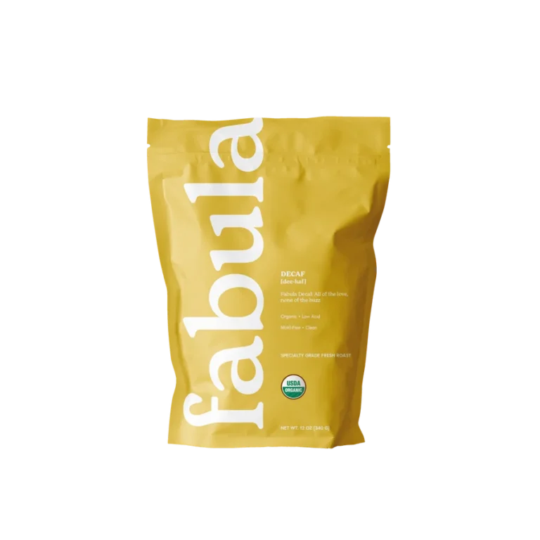 Decaf (Medium) packaging