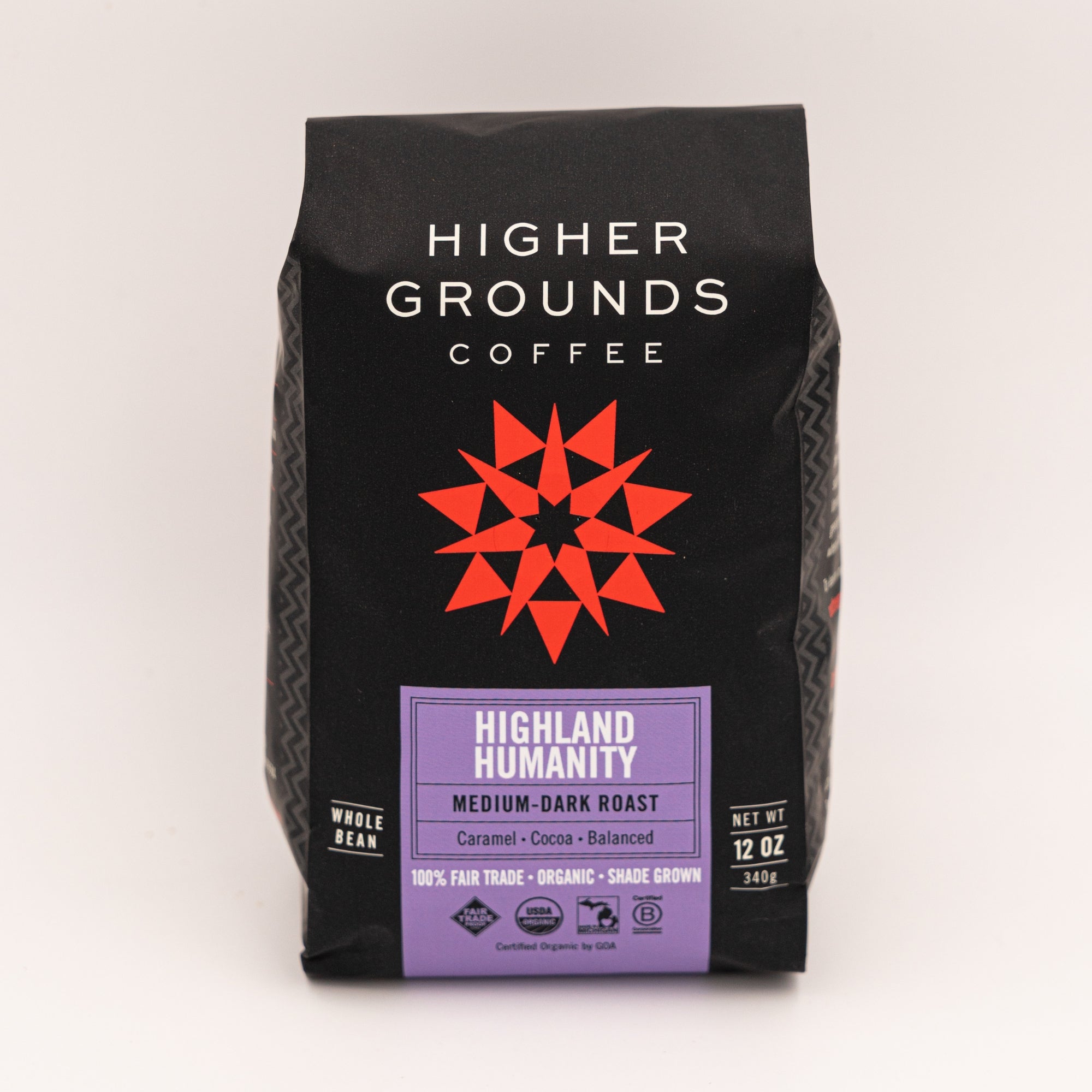 Highland Humanity packaging