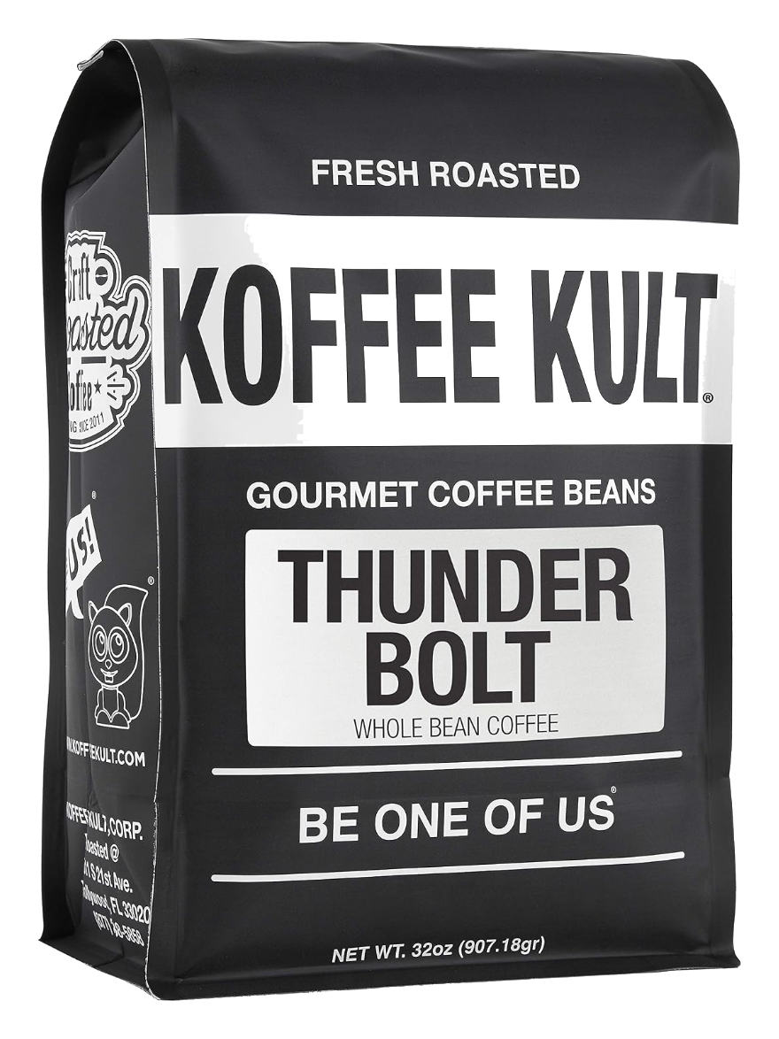 Thunder Bolt French Roast packaging